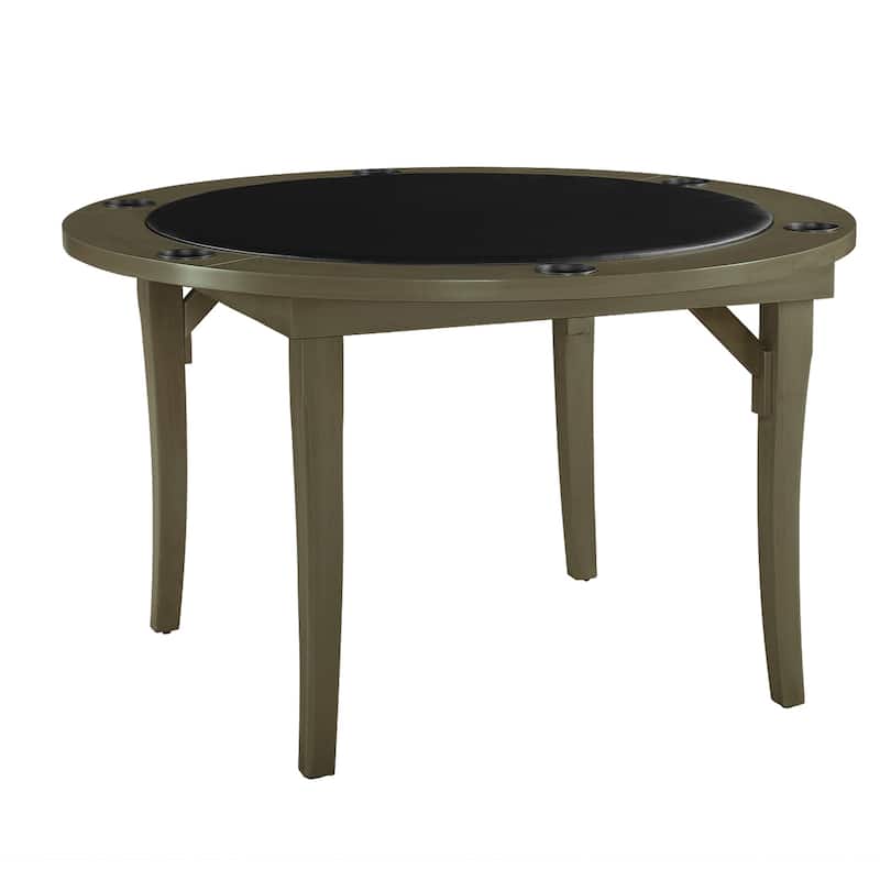 Wood Folding 48 Inch Poker Game Table By RAM Game Room - 48 INCH