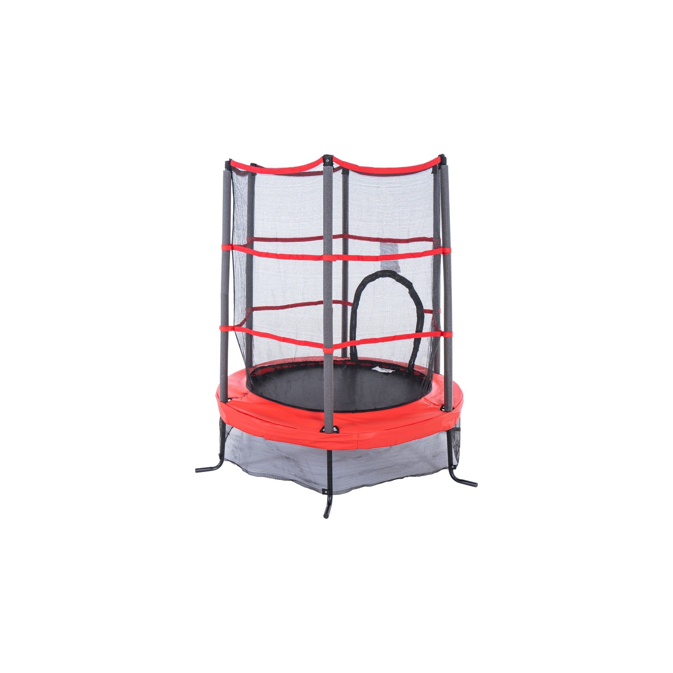Ktaxon mini 55 inches trampoline top my first kids round trampoline workout