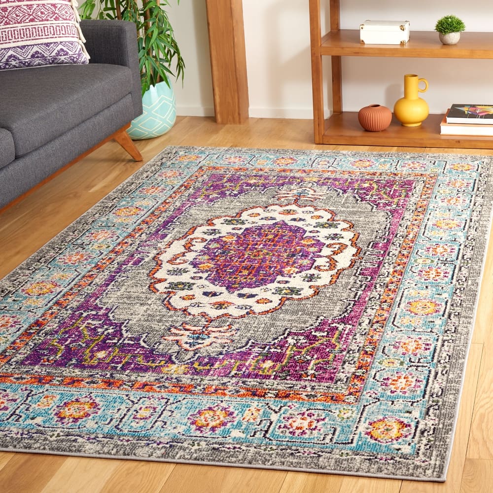 SAFAVIEH Monaco Charline Distressed Boho Rug