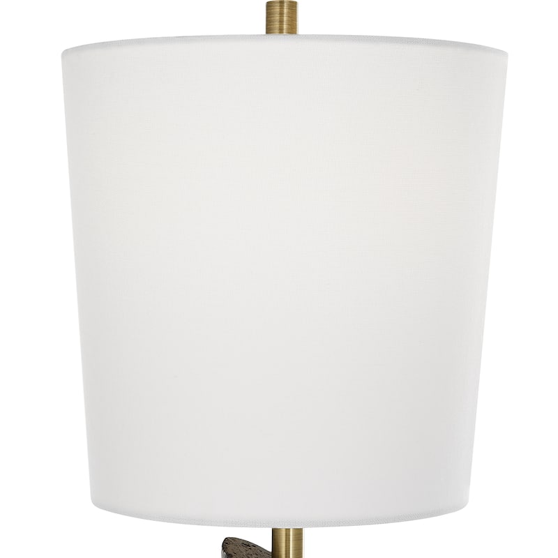 Uttermost Cypher Modern Buffet Lamp - 36"H,   Shade 10"H x 9"Dia.
