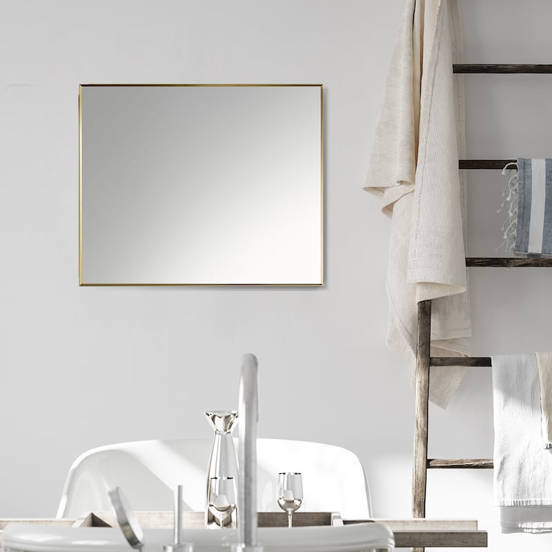 Altair Sassi Bathroom/Vanity Aluminum Framed Wall Mirror