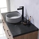 preview thumbnail 53 of 78, Trento Bath Vanity with Sintered Stone Top with Concrete Sink (C)