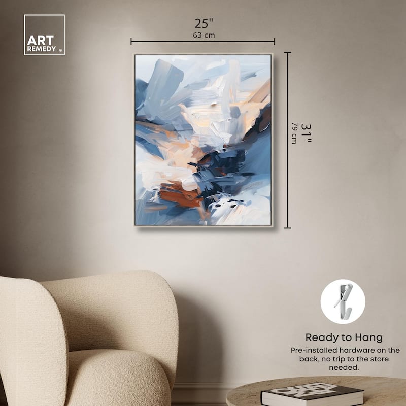 A Symphony in White I Canvas by Art Remedy