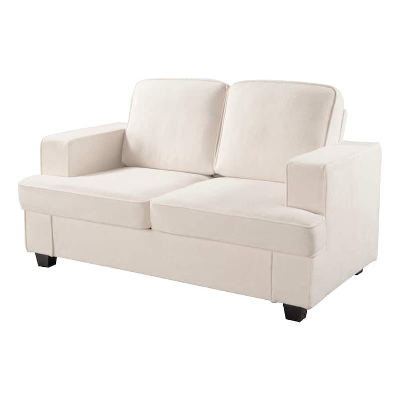 Modern Velvet Loveseat