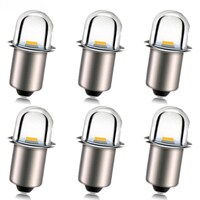 Lâmpada LED P13.5S 4-12V | 2 Pack Branco - Upgrade Para Lanternas Maglite