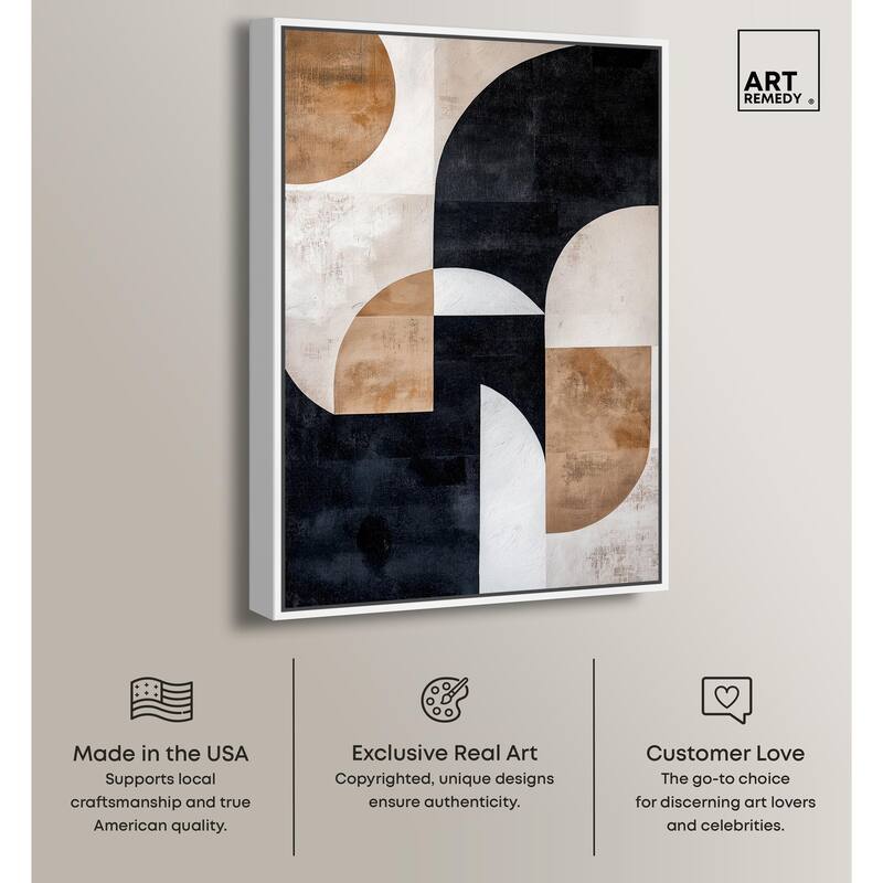 Arching Forms II Canvas by Art Remedy