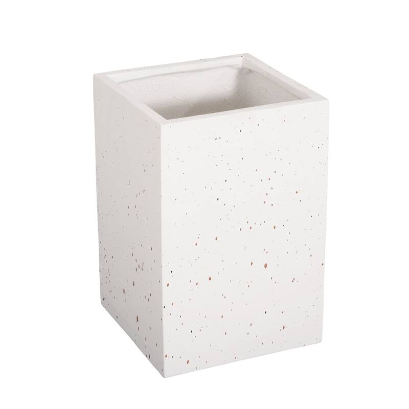 MGO Handmade Rectangle Planter Box, 20''H, White
