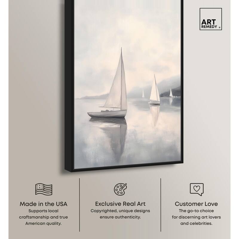 Dreaming of Sails Canvas by Art Remedy