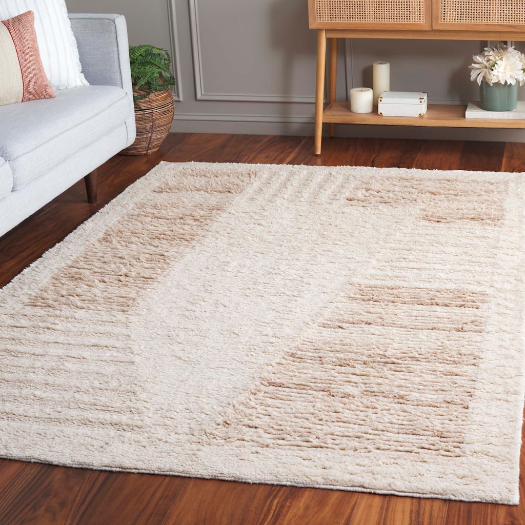 SAFAVIEH Handmade Vermont Rolanda Transitional Wool Rug