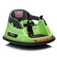 preview thumbnail 4 of 58, 12V ride on bumper car for kids,1.5-5 Years Old,Baby Bumping Toy Gifts W/Remote Control, LED Lights,360 Degree Spin