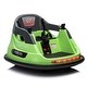 preview thumbnail 5 of 58, 12V ride on bumper car for kids,1.5-5 Years Old,Baby Bumping Toy Gifts W/Remote Control Green