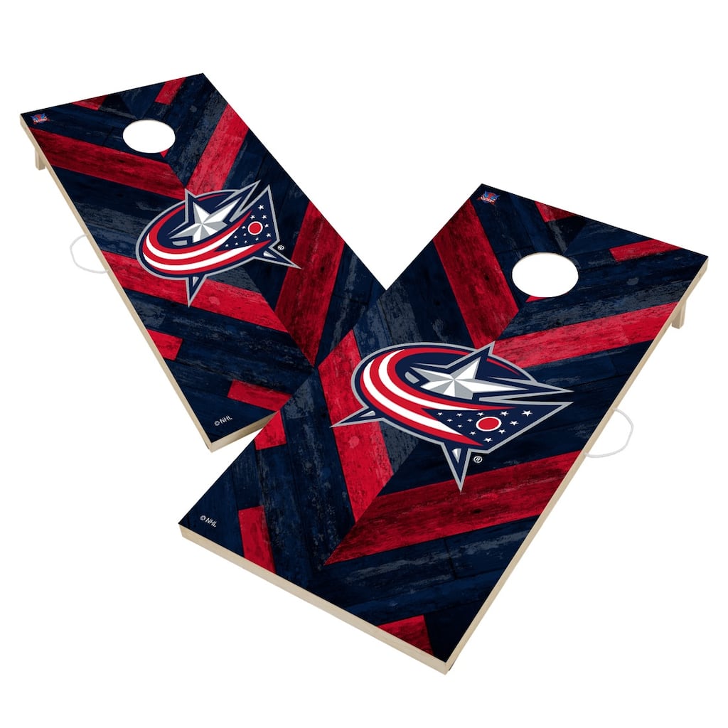 Columbus Blue Jackets NHL Cornhole Board Set
