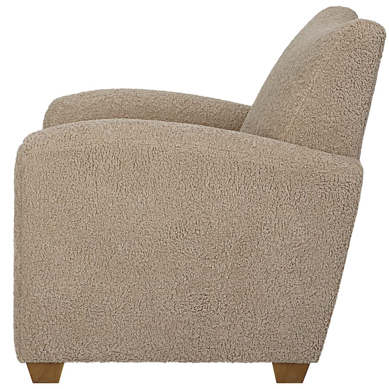 Uttermost Teddy Latte Accent Chair - 31"W x 36"H x 34"D