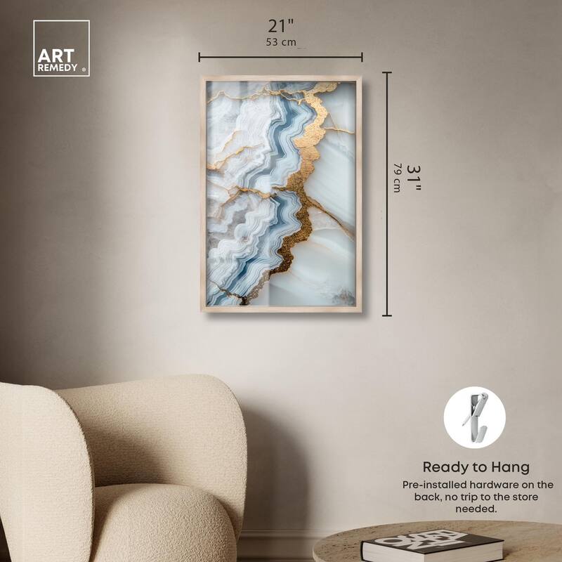 Denim Dreams II Shadowbox by Art Remedy