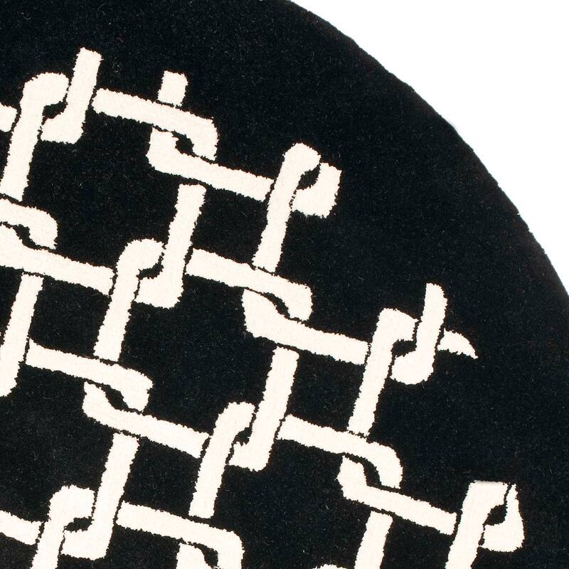 SAFAVIEH Handmade Soho Rolien Links N.Z. Wool Rug