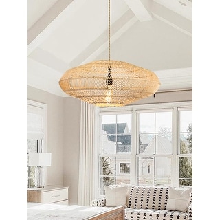 Rattan globe light on sale