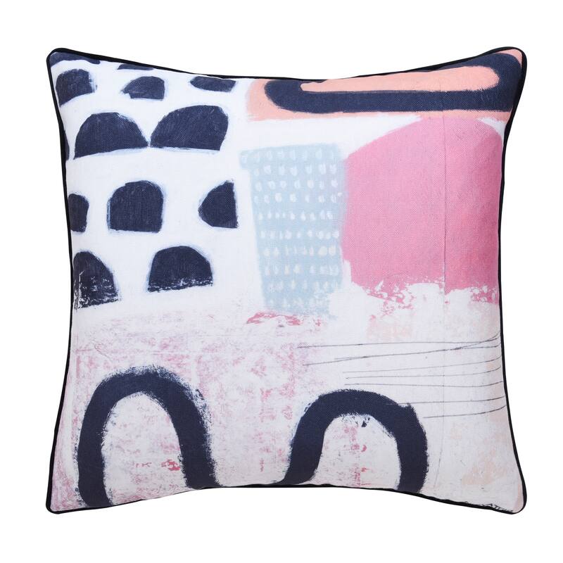 StyleCraft Norman Wyatt Home - Vhin Shapes II Pillow - Multicolor - Multicolor