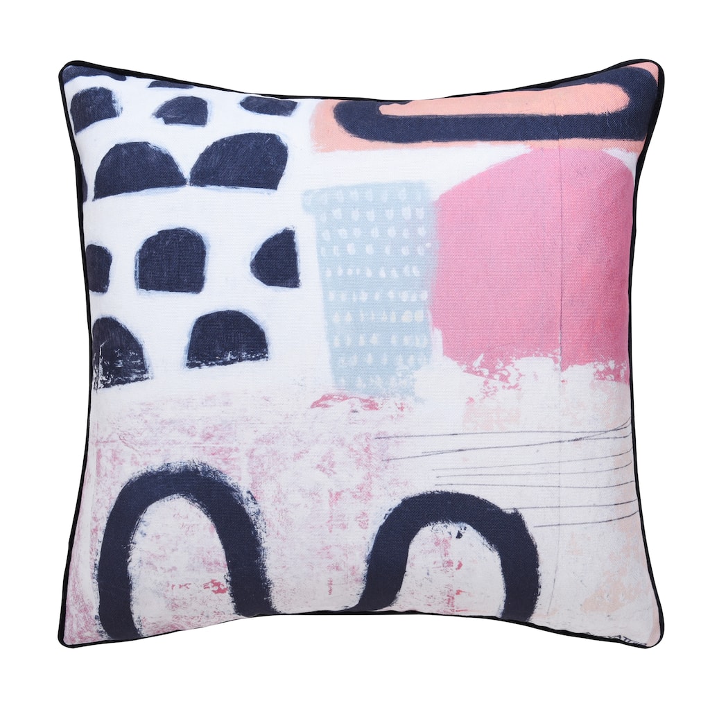 StyleCraft Norman Wyatt Home - Vhin Shapes II Pillow - Multicolor
