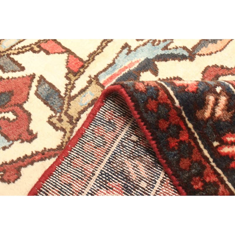 ECARPETGALLERY Hand-knotted Anadol Cream Wool Rug - 3'7 x 5'3