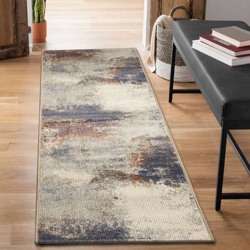 Liora Manne Ariana Mystic Indoor Rug - 1'11" x 7'6" - Dusk