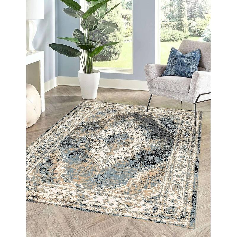Microdry Washable Area Rug - Inez