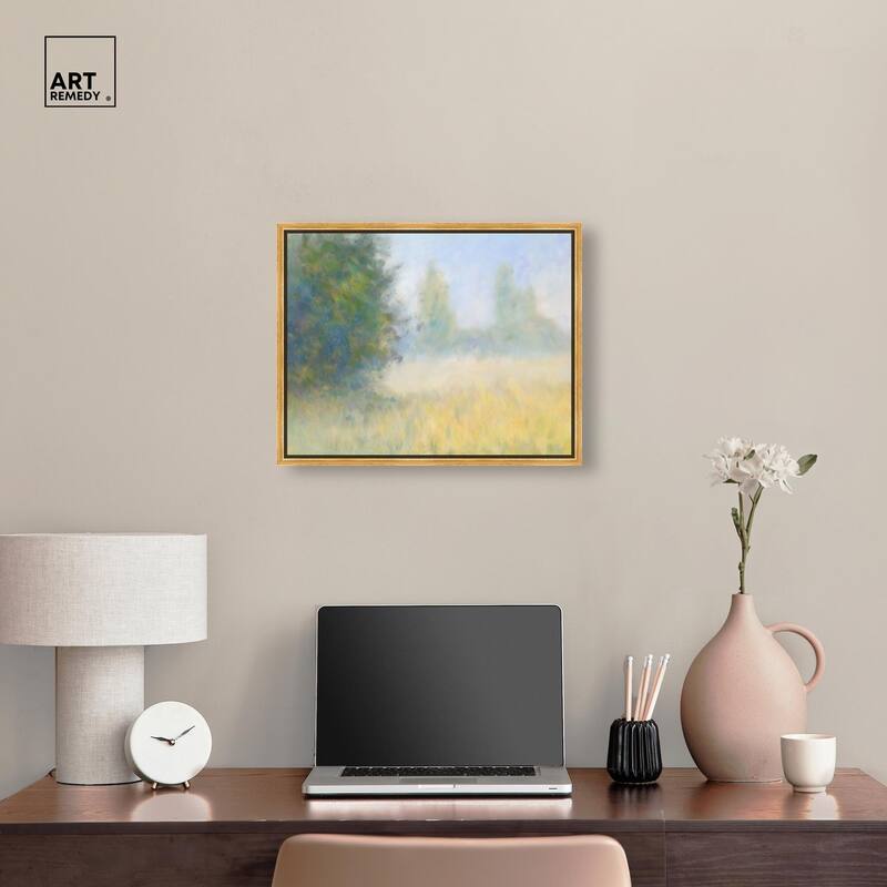 Faded Horizon II Canvas by Art Remedy