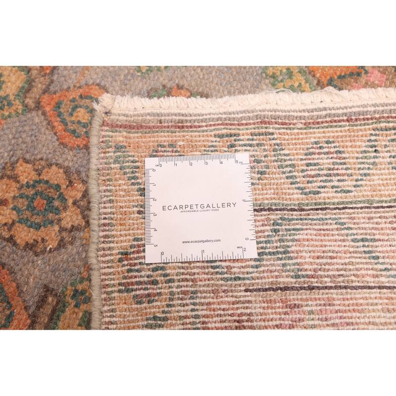 ECARPETGALLERY Hand-knotted Antalya Vintage Grey Wool Rug - 3'3 x 5'4