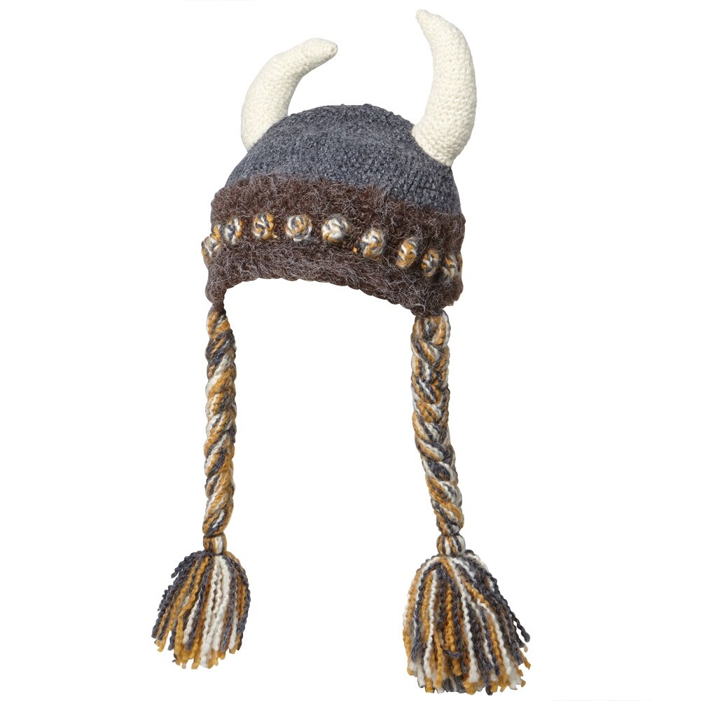 Adult Fun Freya Viking Hat Hand Knit With Viking Horns And Golden Braids Multicolor Overstock 18816438 See more ideas about vikings, hats and viking helmet. adult fun freya viking hat hand knit with viking horns and golden braids multicolor