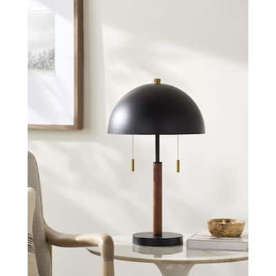 Livabliss Tiwi Traditional Accent Table Lamp - 21"H x 13"W x 13"D