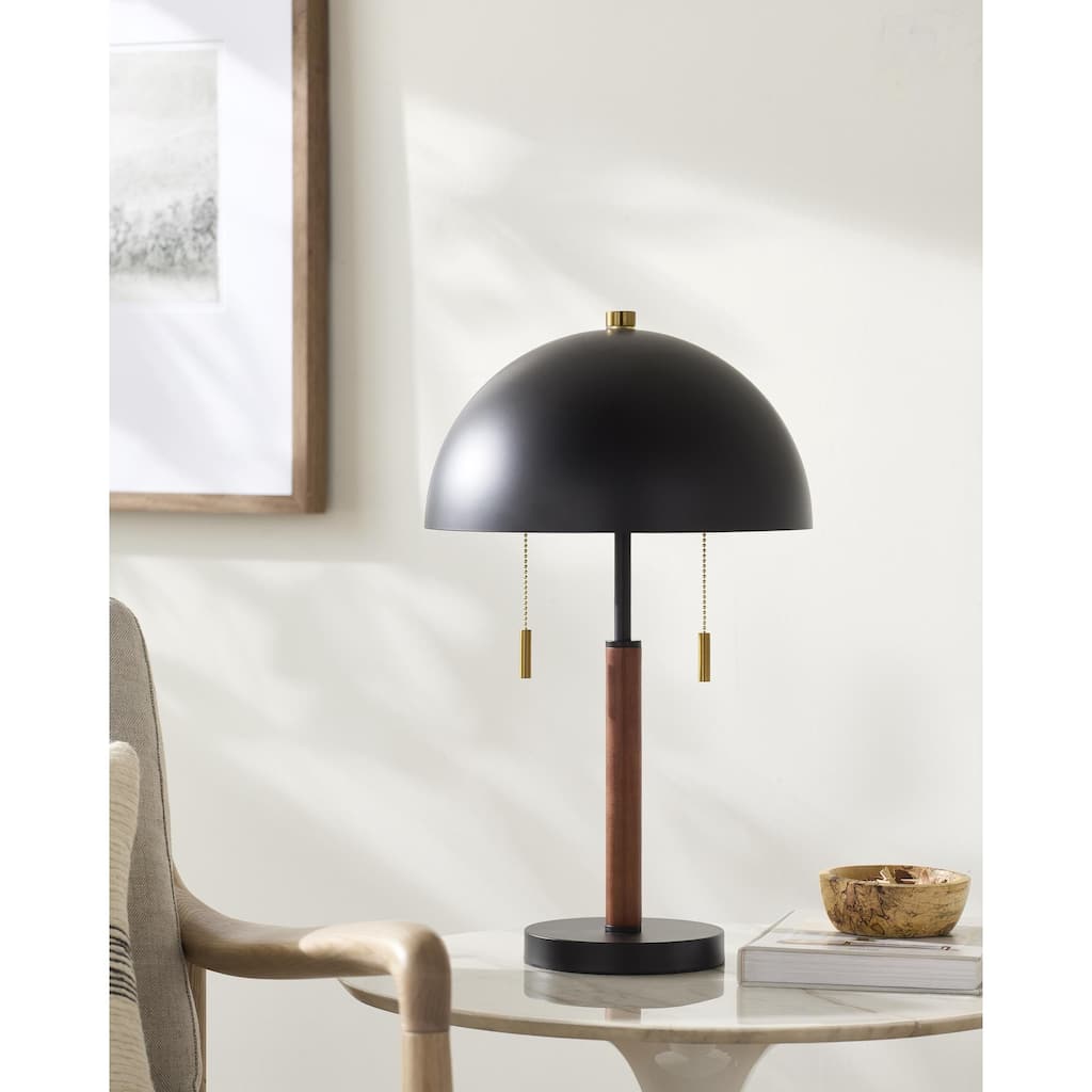Livabliss Tiwi Traditional Accent Table Lamp - 21"H x 13"W x 13"D