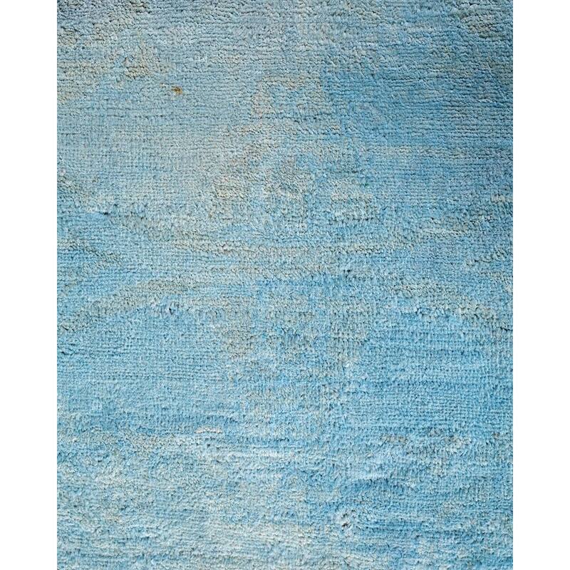 Vibrance One-of-a-Kind Hand-Knotted Area Rug - Gray, 5' 10" x 9' 3" - 5' 10" x 9' 3"