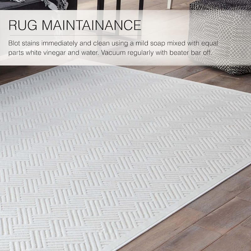 Thatch Geometric Area Rug