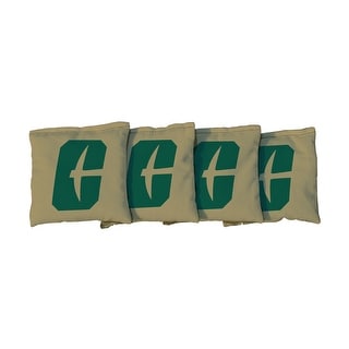 North Carolina At Charlotte 49ers Gold Cornhole Bags
