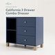 preview thumbnail 4 of 30, Storkcraft California 3 Drawer Combo Dresser