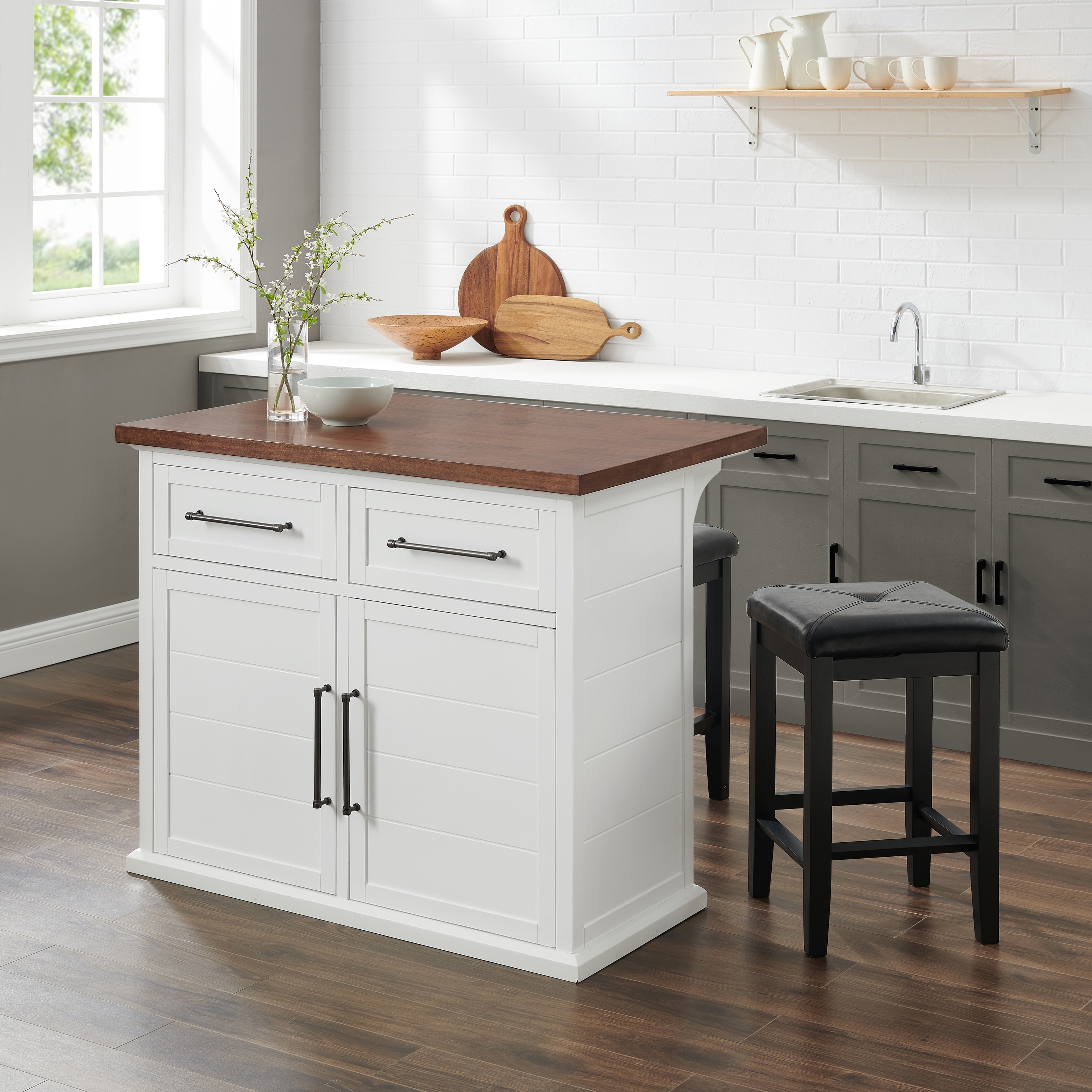 Butcher store block stools