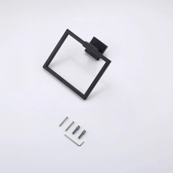 Black square towel 2025 ring