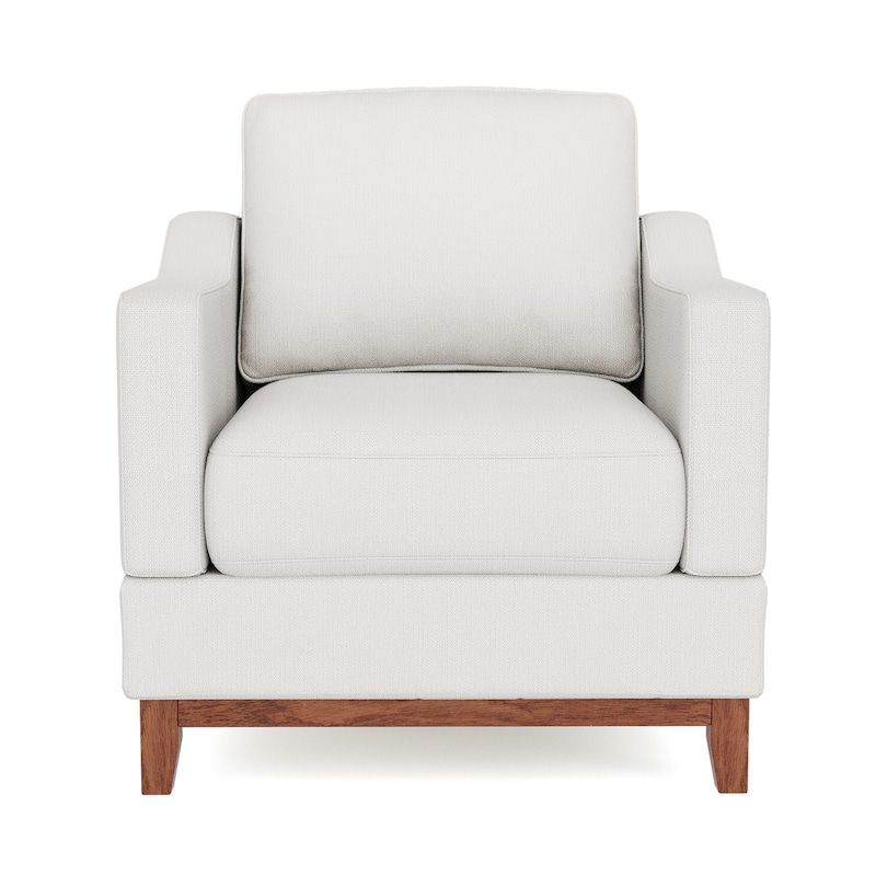 Sectional Couch Sofa, Comfy Modern Sofa for Living Room & Bedroom - Beige-AC