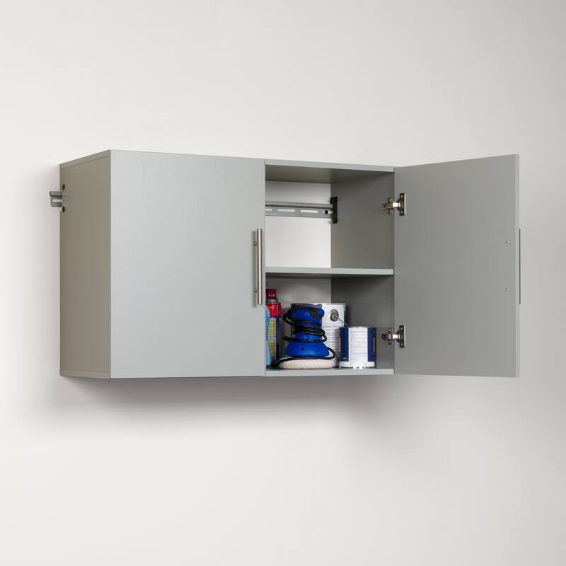 Prepac HangUps Upper Storage Cabinet - Elegant and Spacious Wall Cabinets to Maximize Your Storage, 36 in Size