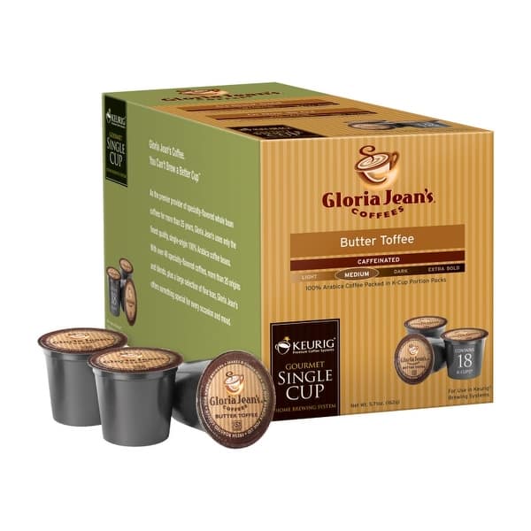 Gloria Jeans 108912 Butter Toffee Coffee K-Cups Bed Bath