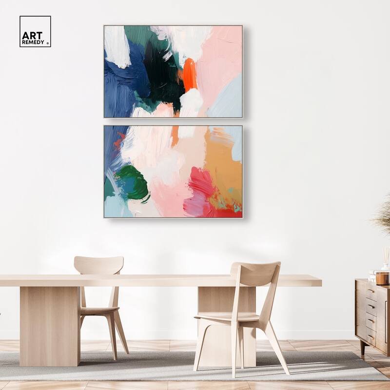 Spring Fever Canvas Set of 2 by Art Remedy