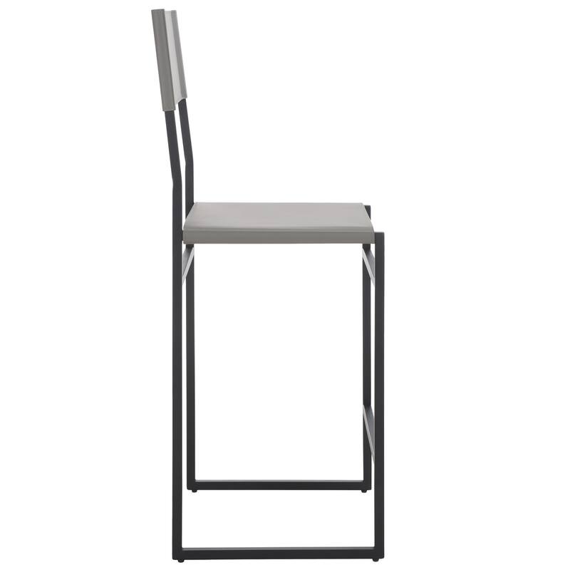 SAFAVIEH Valeria 26-inch Counter Stool (Fully Assembled) - 18 In. W x 18 In. D x 43 In. H - 18Wx18Dx43H