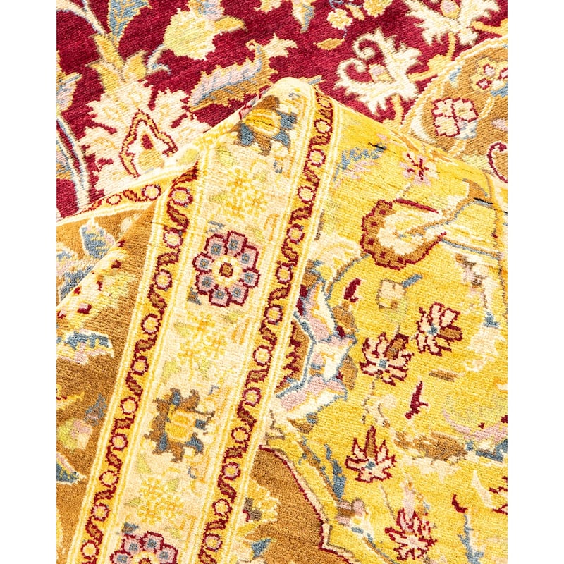 Overton Mogul, One-of-a-Kind Hand-Knotted Area Rug - Red, 8' 3" x 10' 7" - 8'3" x 10'7"