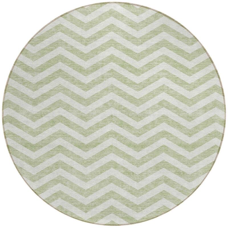 HomeRoots Chevron Transitional Rectangle Outdoor Rug