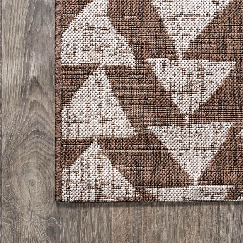 JONATHAN Y Marokko Modern Tribal Geometric Indoor/Outdoor Area Rug