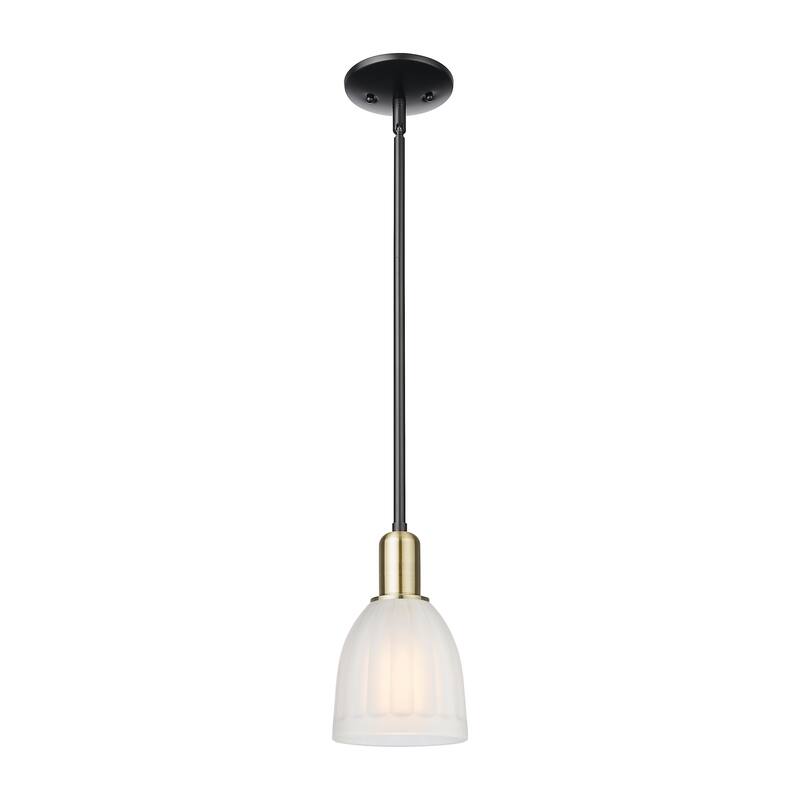 Innovations Lighting Endless Possibilities Arcadia - Brookfield - 1 Light 6" Stem Hung Mini Pendant - Black Antique Brass