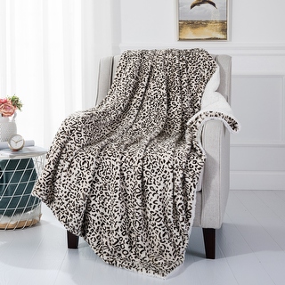 Regal comfort faux fur luxury filled plush blanket outlet
