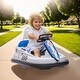 preview thumbnail 8 of 43, 6V Kids Ride on Electric Go Kart Bumper Car W/Parents Remote Control,Three Speed Adjustable and LED Lights