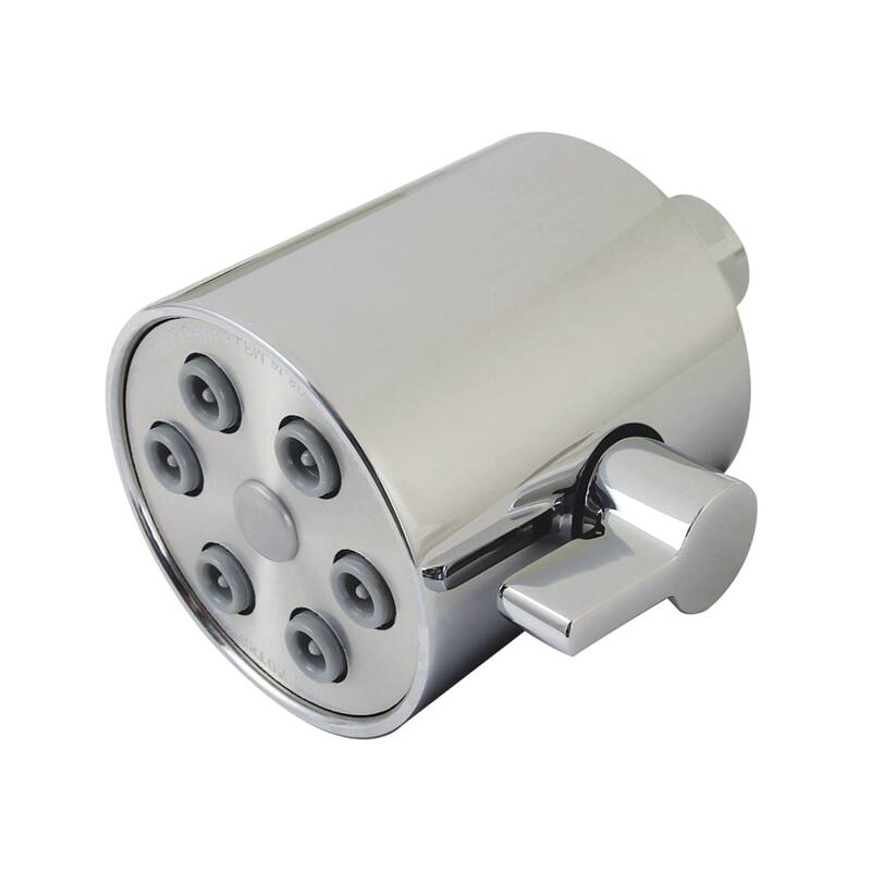 Kingston Brass Shower Scape 3" Round Jet Spray Brass Shower Head - Polished Chrome