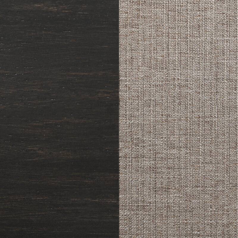 Kavita Stone Brown and Charcoal Sandthrough Dining Bench