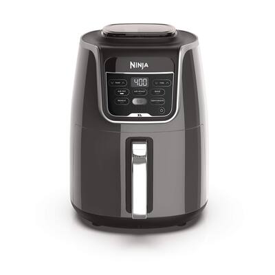 Air Fryer XL, 5.5 Qt. Capacity that can Air Fry, Air Roast, Bake, Reheat & Dehydrate, with Dishwasher Safe, Grey